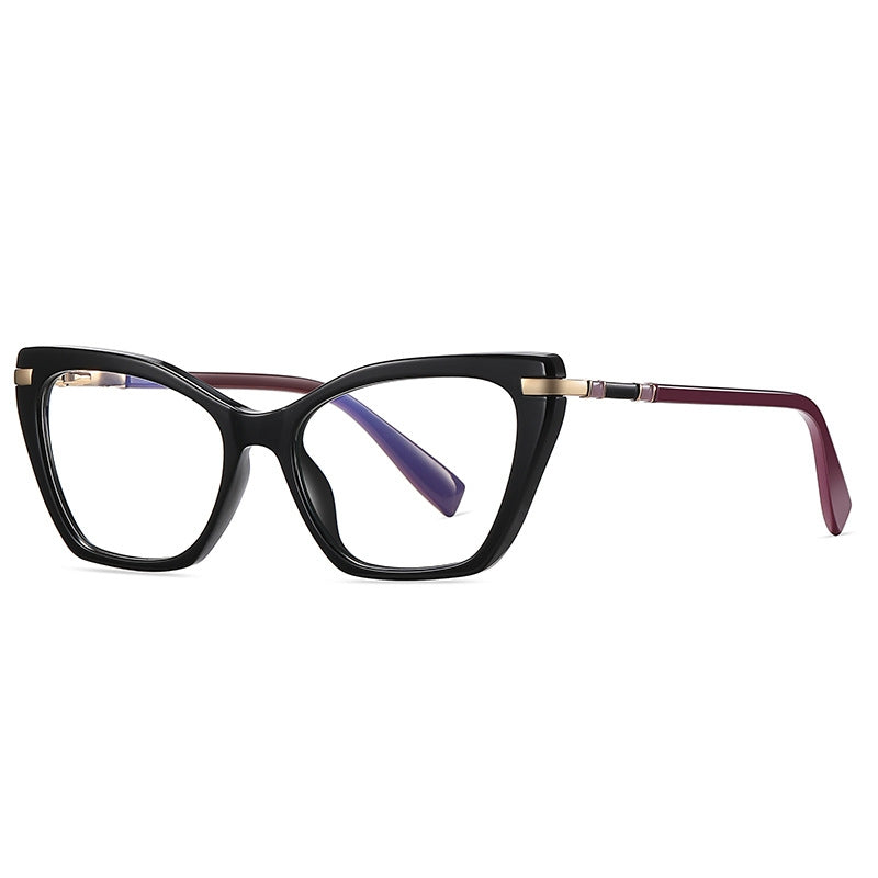 Graphic Cat Eye Blue Light Blocking Glasses