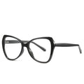 Glitter Temple Butterfly Blue Light Blocking Glasses in Champagne Nude