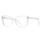 Classic Butterfly Cat Eye Blue Light Blocking Glasses in Amber Tortoiseshell