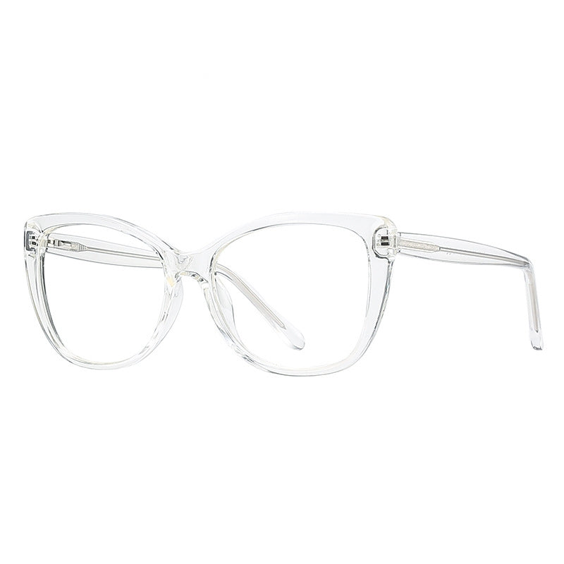 Classic Butterfly Cat Eye Blue Light Blocking Glasses in Amber Tortoiseshell