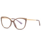 Cat-Eye Blue Light Blocking Glasses with Spring Hinge