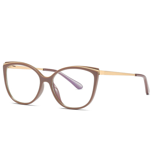 Cat-Eye Blue Light Blocking Glasses with Spring Hinge