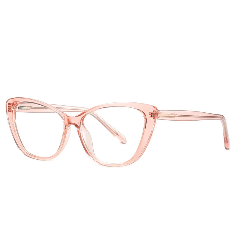 Pink Cat Eye Glasses