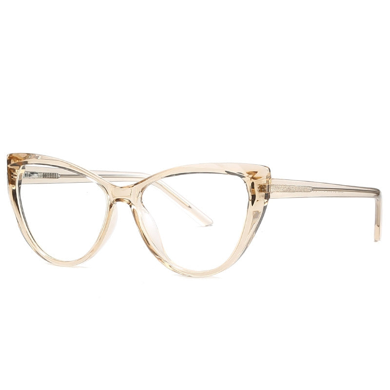 Pink Large Cat Eye Glasses