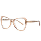 Glitter Temple Butterfly Blue Light Blocking Glasses in Amber Tortoiseshell
