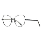 Oversized Metal Butterfly Blue Light Blocking Glasses