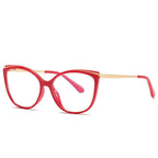 Cat-Eye Blue Light Blocking Glasses with Spring Hinge