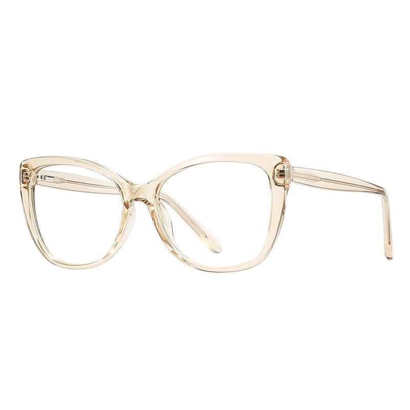 Classic Butterfly Cat Eye Blue Light Blocking Glasses in Seafoam Mint Green