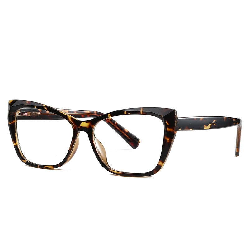 Beveled Cat Eye Blue Light Blocking Glasses in Classic Tortoiseshell