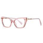 Graphic Cat Eye Blue Light Blocking Glasses