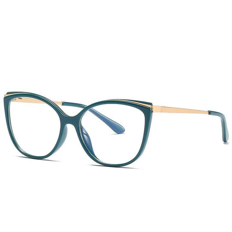 Cat-Eye Blue Light Blocking Glasses with Spring Hinge
