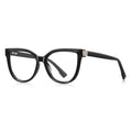 Glam Cat Eye Blue Light Blocking Glasses in Glossy Black
