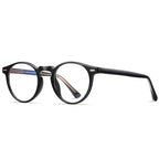 Clear Round Glasses