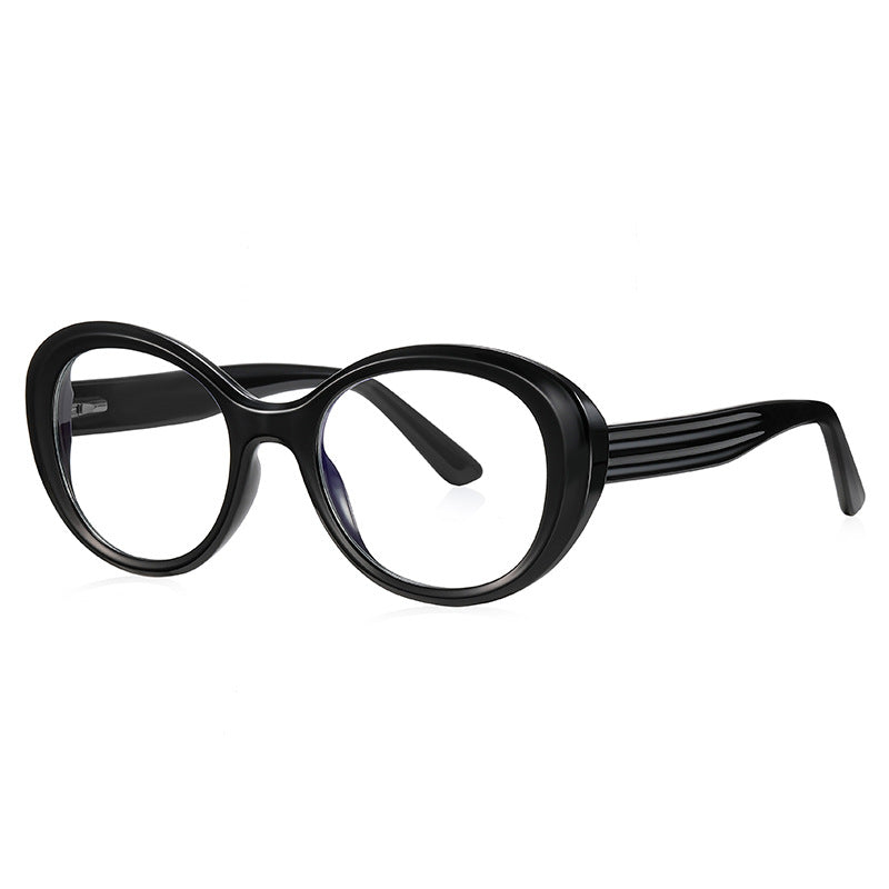 Retro Oval Blue Light Blocking Glasses