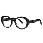 Retro Oval Blue Light Blocking Glasses