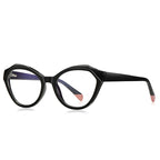 Geometric Cat Eye Blue Light Blocking Glasses