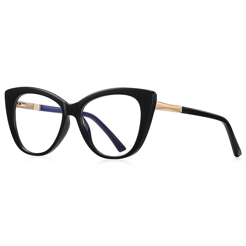 Black Cat-Eye Glasses