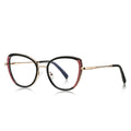 Windsor Rim Butterfly Blue Light Blocking Glasses in Gold & Black