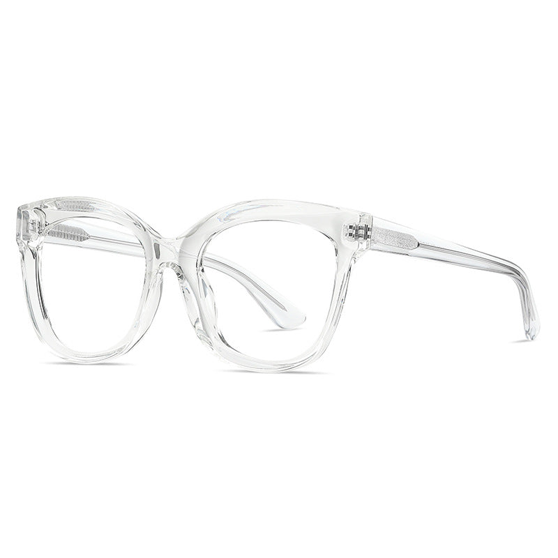 Tortoise Shell Oversized Cat-Eye Glasses