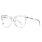 Tortoise Shell Oversized Cat-Eye Glasses