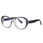Retro Oval Blue Light Blocking Glasses