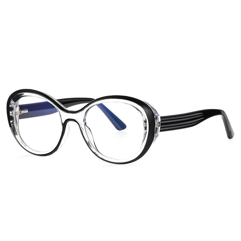 Retro Oval Blue Light Blocking Glasses