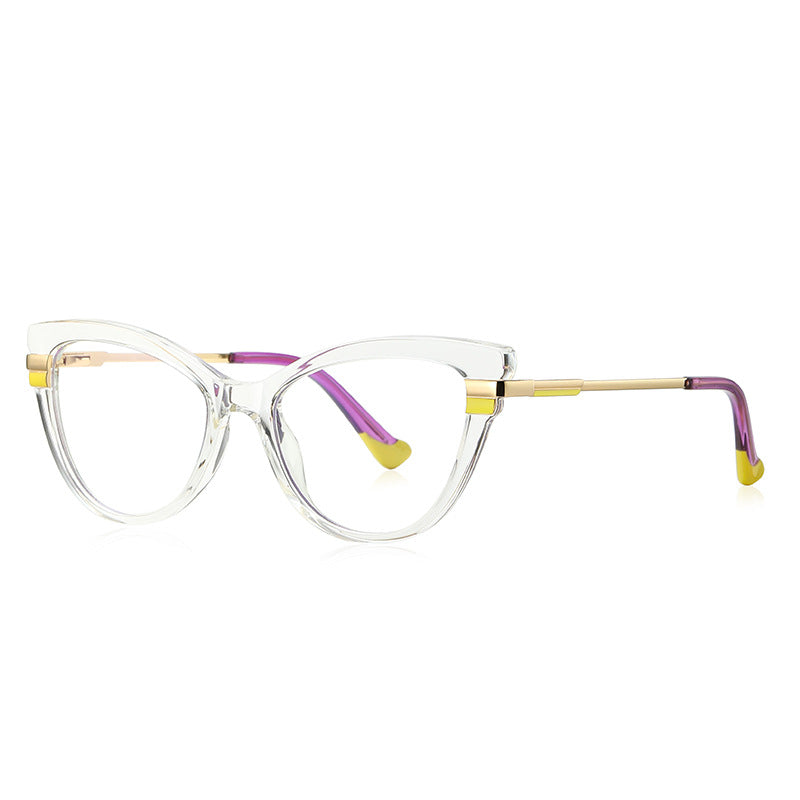 Animal Print Tortoiseshell Cat-Eye Glasses
