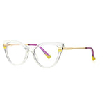 Animal Print Tortoiseshell Cat-Eye Glasses