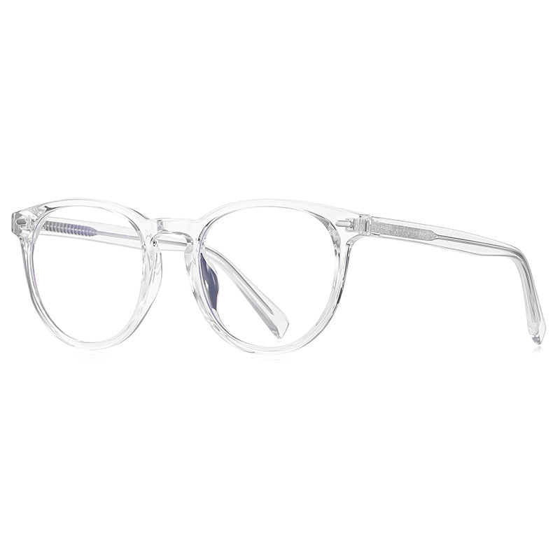 Classic Round Blue Light Blocking Glasses in Emerald Green