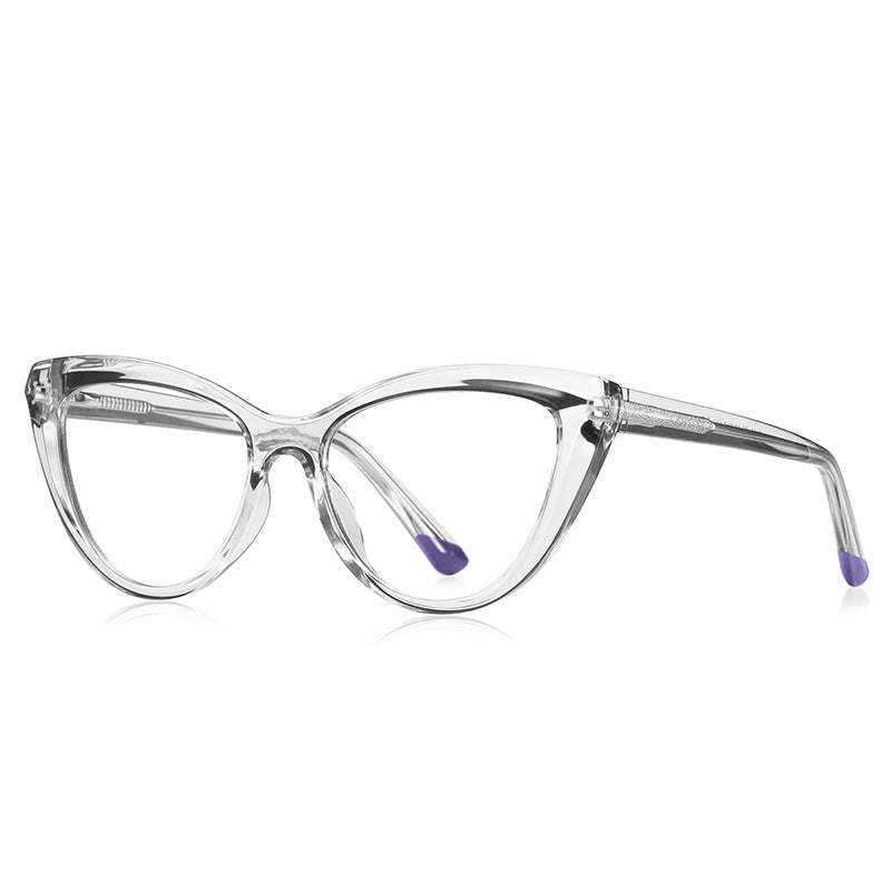 Clear Cat-Eye Glasses