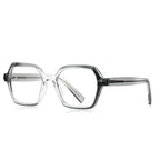 Hexagon Square Blue Light Blocking Glasses