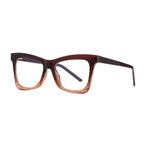 Shimmer Butterfly Blue Light Blocking Glasses in Shimmer Amber Brown
