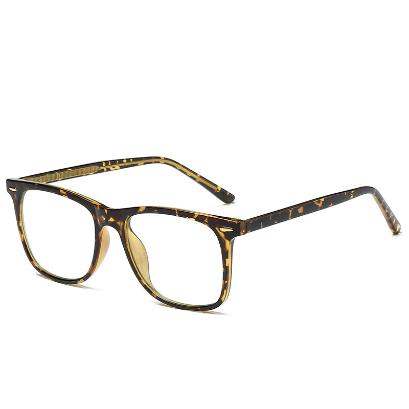 Classic Keyhole Square Blue Light Blocking Glasses in Classic Tortoiseshell