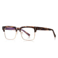 Classic Browline Blue Light Blocking Glasses in Tortoiseshell &amp; Gold