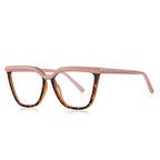 V-Bridge Butterfly Blue Light Blocking Glasses in Royal Indigo Blue & Clear