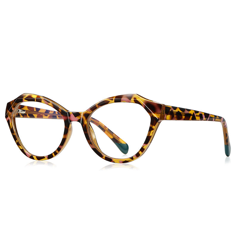 Geometric Cat Eye Blue Light Blocking Glasses