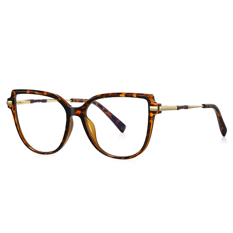 Oversized Butterfly Blue Light Blocking Glasses in Classic Tortoiseshell