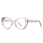 Blue and Purple Two-Tone Eyeglasses