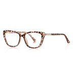 Gold Accent Cat Eye Blue Light Blocking Glasses in Classic Tortoiseshell