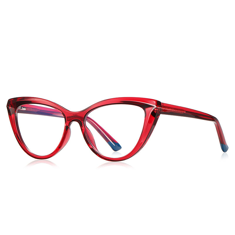 Red Cat-Eye Glasses