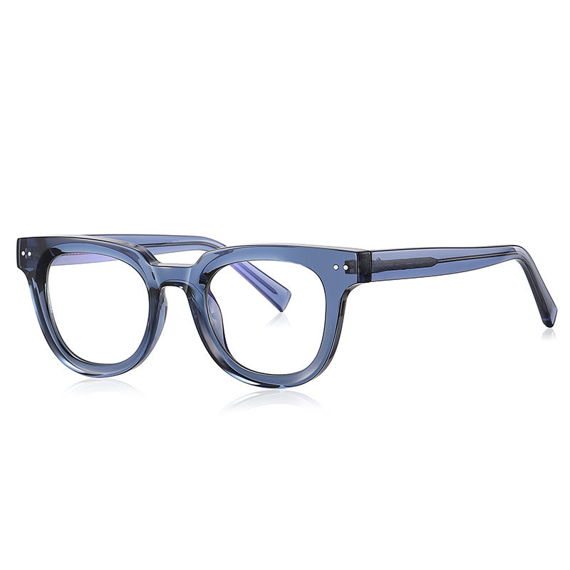 Blue Square Glasses