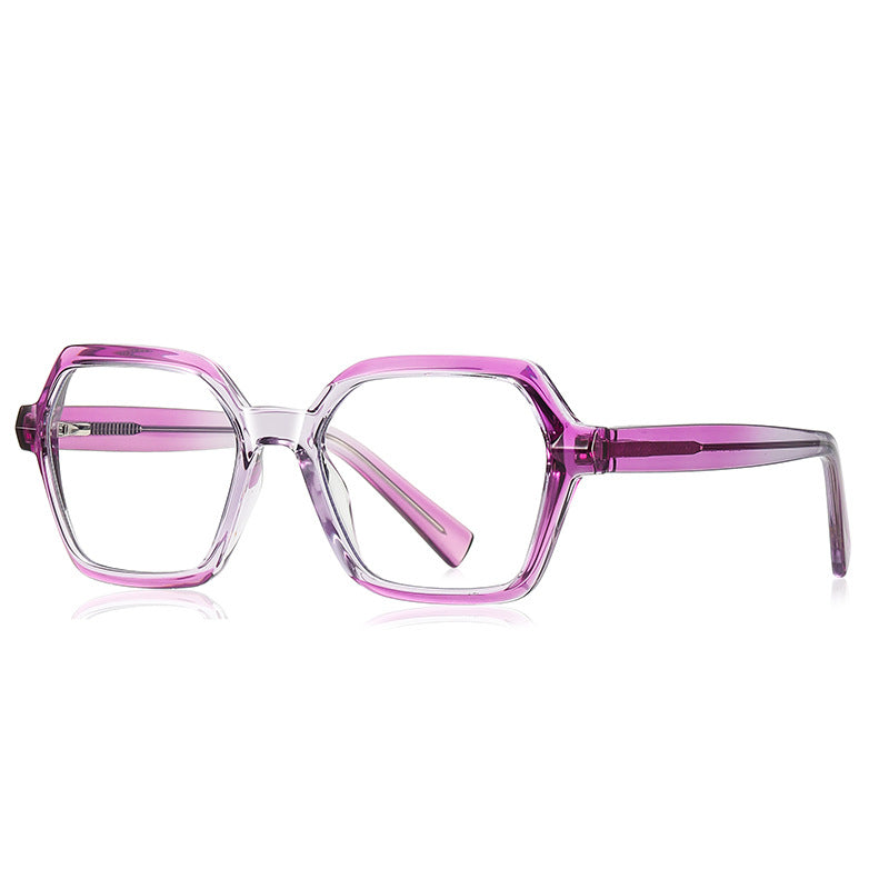 Hexagon Square Blue Light Blocking Glasses