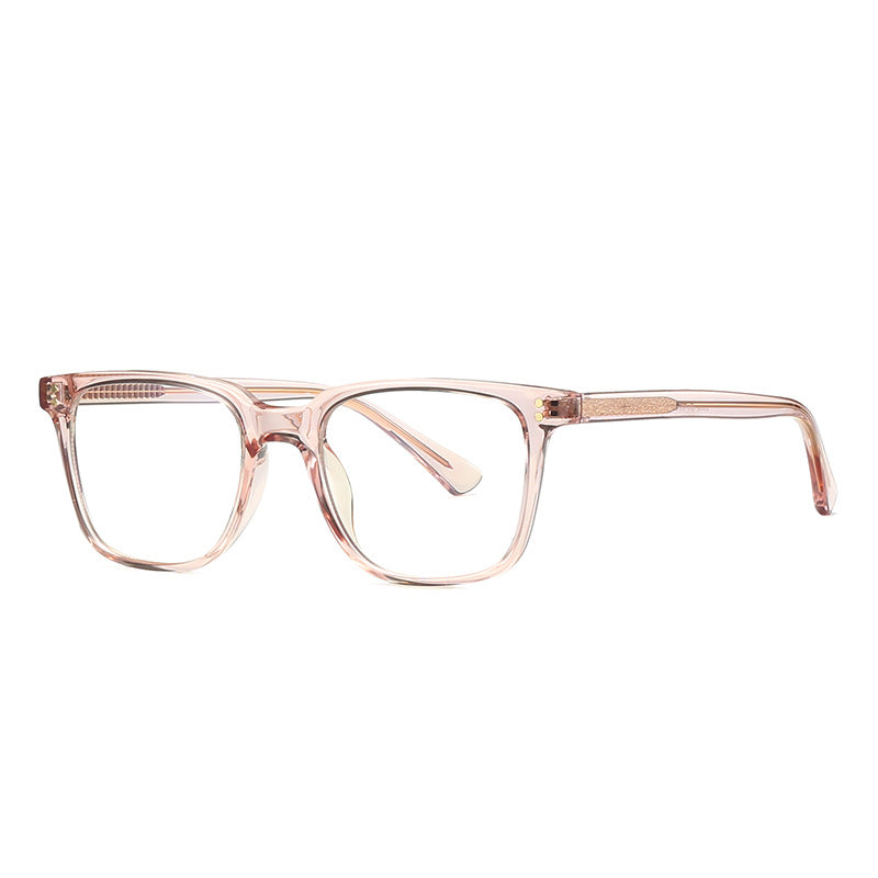 Translucent Beige Rectangular Glasses