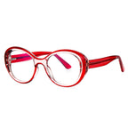 Retro Oval Blue Light Blocking Glasses