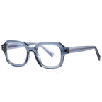 Olive Translucent Square Glasses