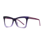 Shimmer Butterfly Blue Light Blocking Glasses in Shimmer Deep Purple
