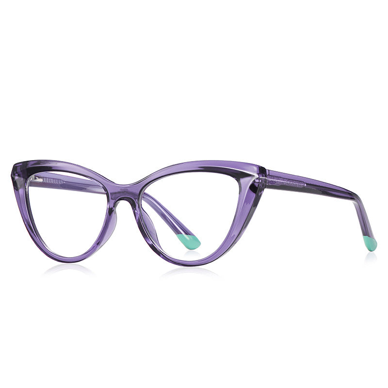 Purple Cat-Eye Glasses