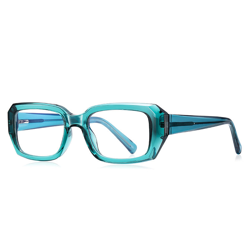 Thick Frame Square Blue Light Blocking Glasses