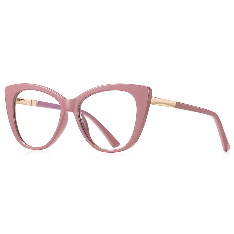 Dusty Rose Cat-Eye Glasses