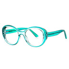 Retro Oval Blue Light Blocking Glasses